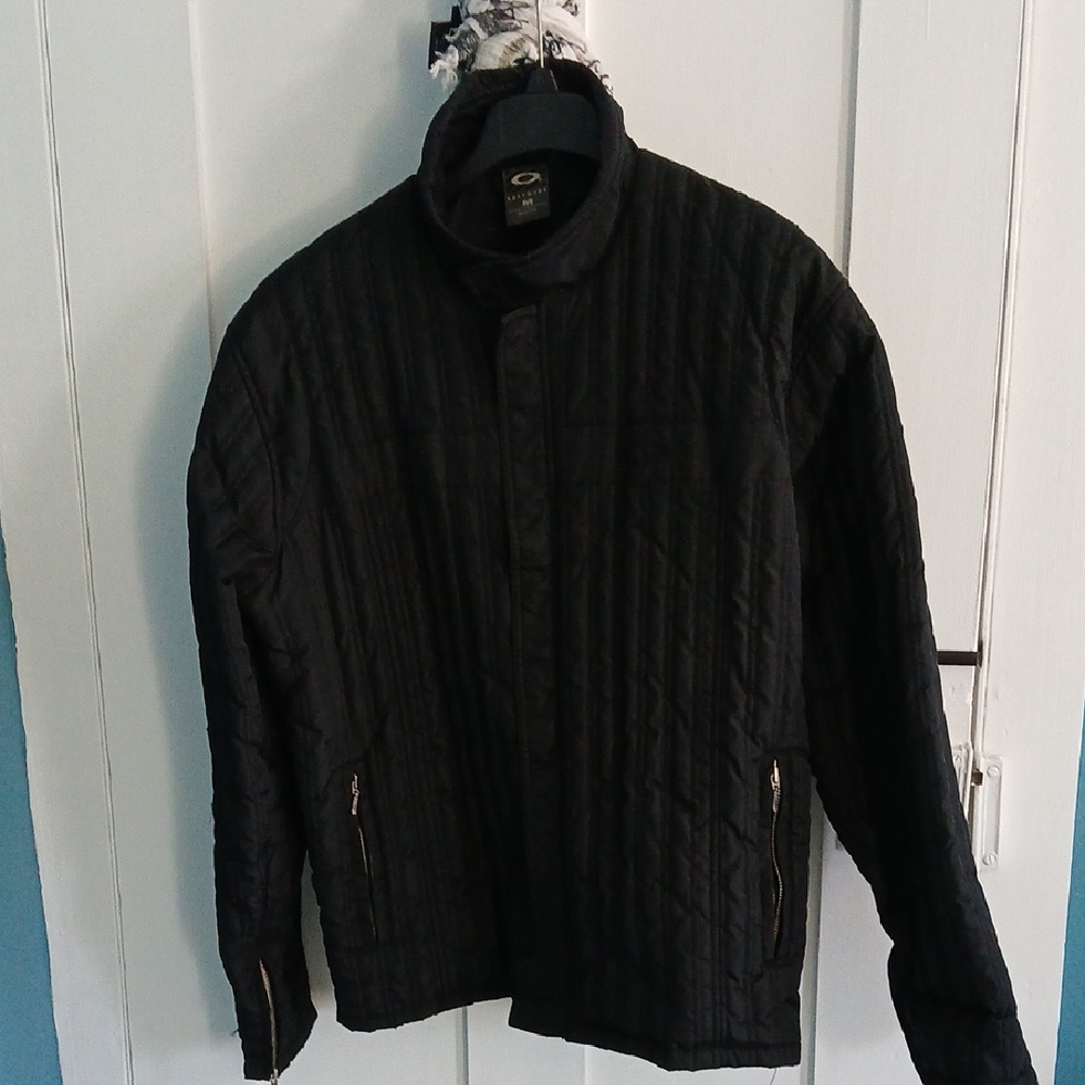 Oakley Black Quilted Womans's Jacket